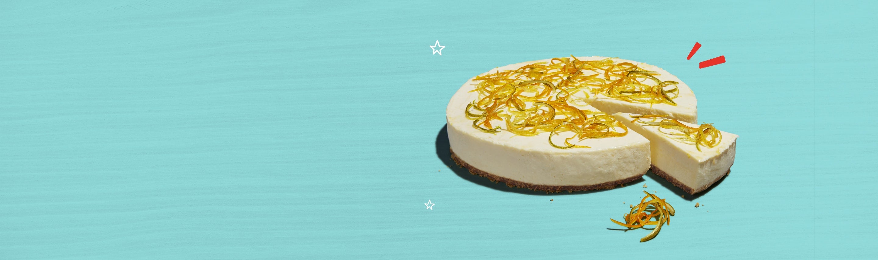 Easy Candied Citrus Cheesecake