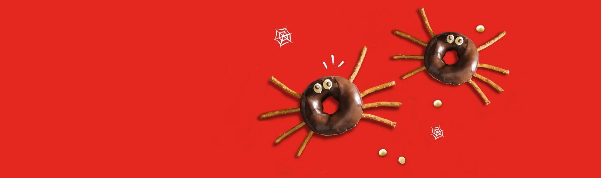 Chocolate Spider Donuts