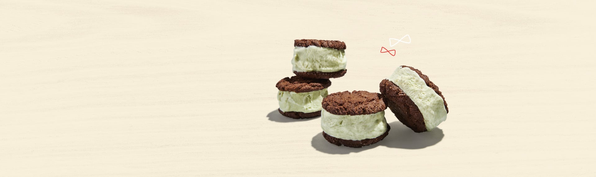 Matcha Green Tea Ice Cream Sandwiches