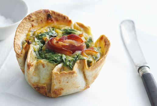 Individual quiche