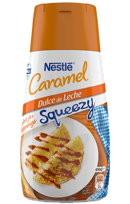 NESTLÉ Caramel Dulce de Leche Squeezy 450g