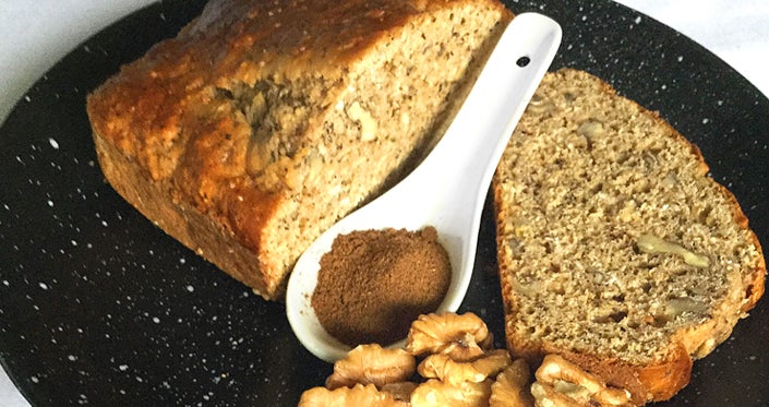 Banana, Oat and Wattleseed Loaf