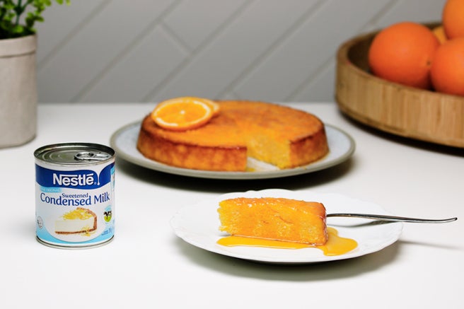 Orange Polenta Easter Cake