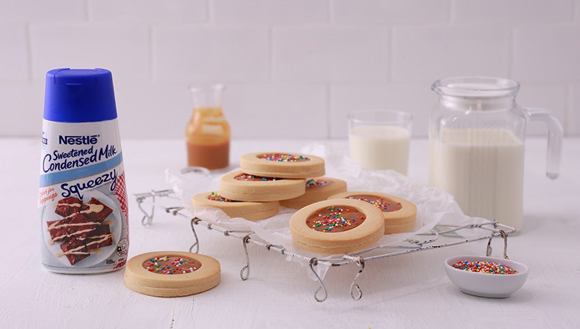 Sweetened Condensed Milk Caramel Cookies