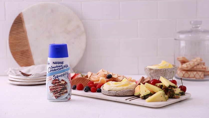 White Choc And Lemon Curd Cheesecake Dip