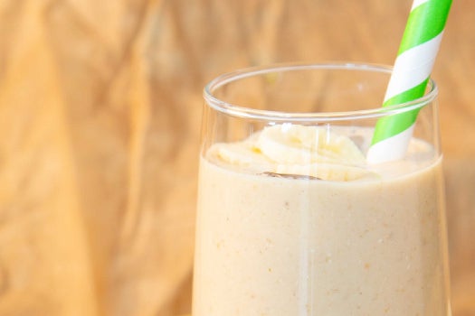 Oat Milk Banana & Peanut Butter Smoothie