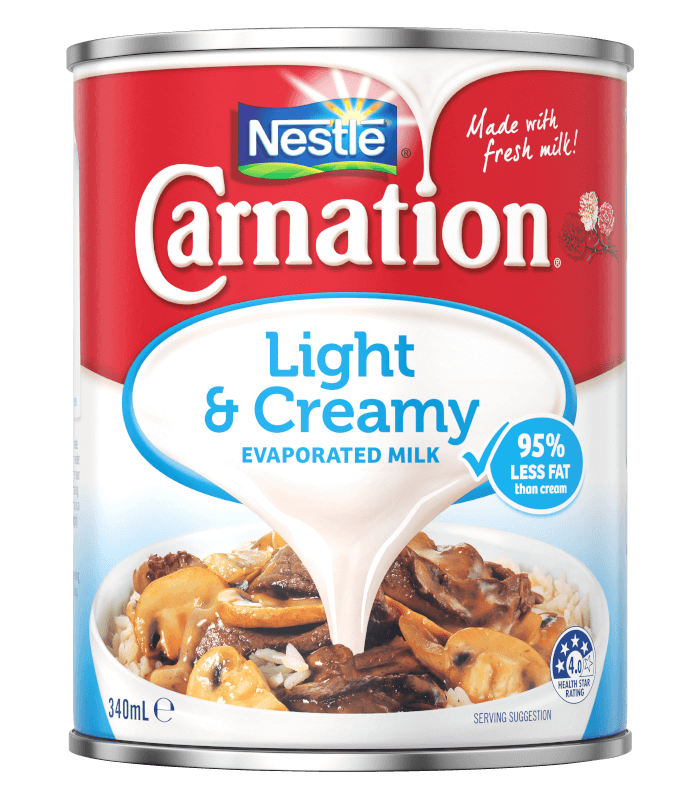 NESTLÉ CARNATION Light & Creamy Evaporated Milk 340ml