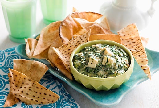 spinach onion feat dip