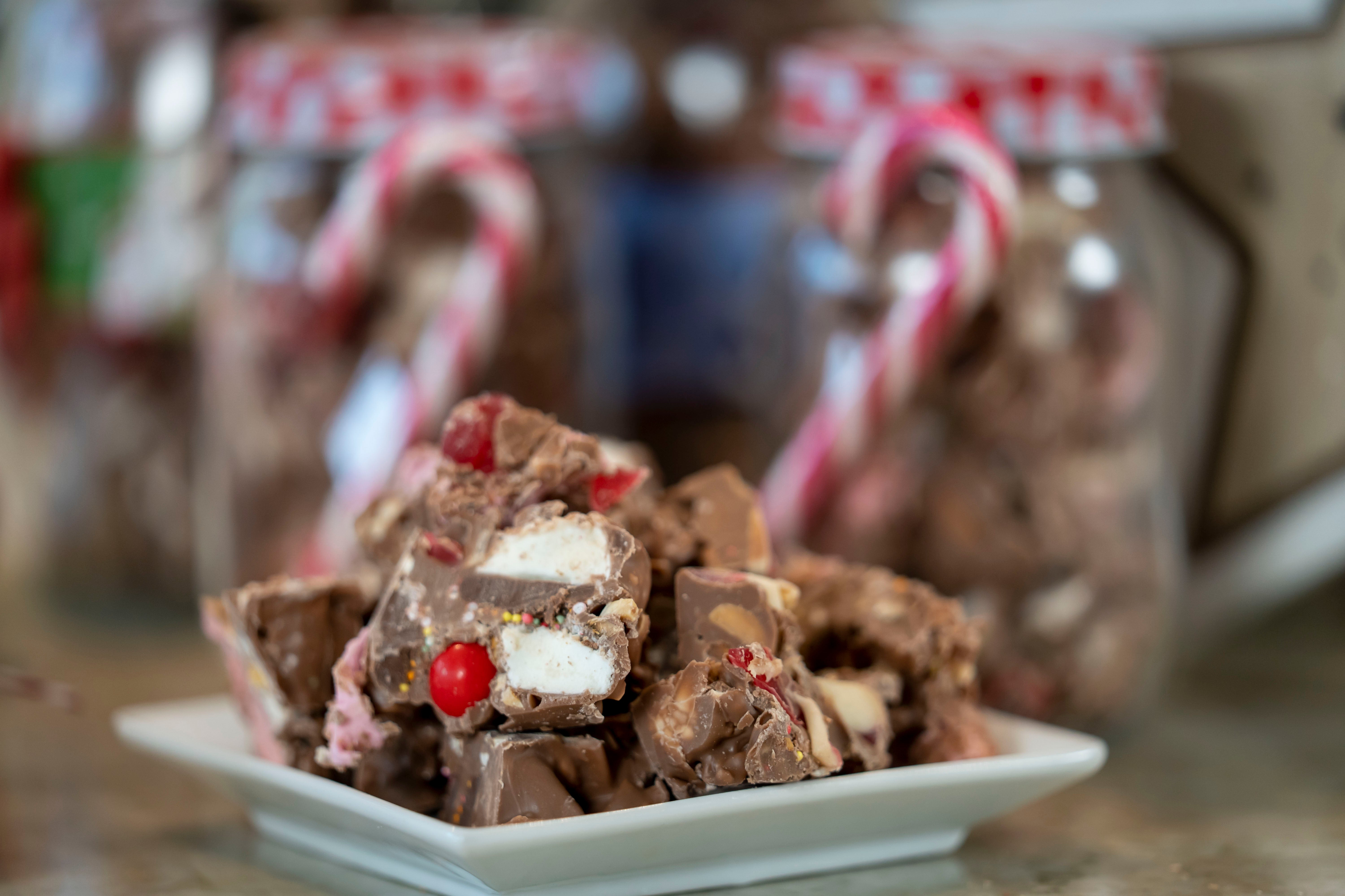 Sweet Christmas Rocky Road