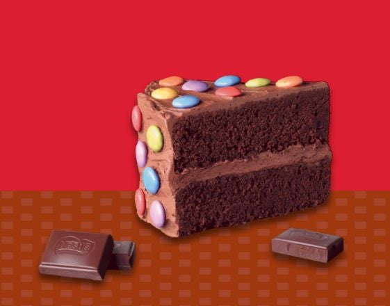 Dark Choc SMARTIES Mudcake