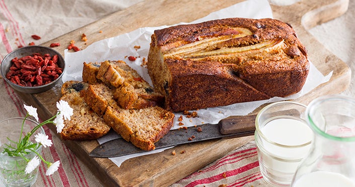 Blueberry, Banana, Coconut & Goji Berry Bread
