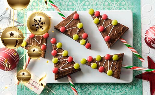 Brownie Christmas Tree