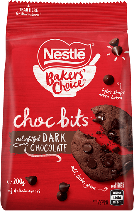 NESTLÉ BAKERS’ CHOICE Dark CHOC BITS 200g