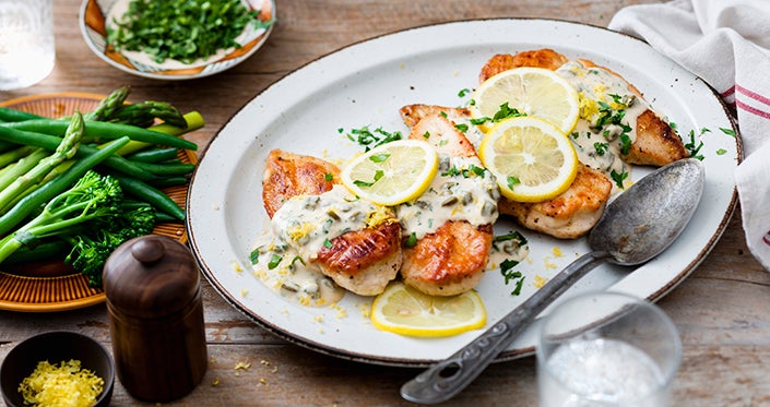 Creamy Lemon Chicken Piccata