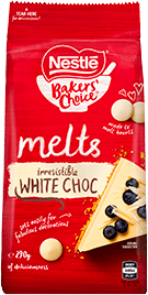 NESTLÉ BAKERS’ CHOICE White Melts 290g