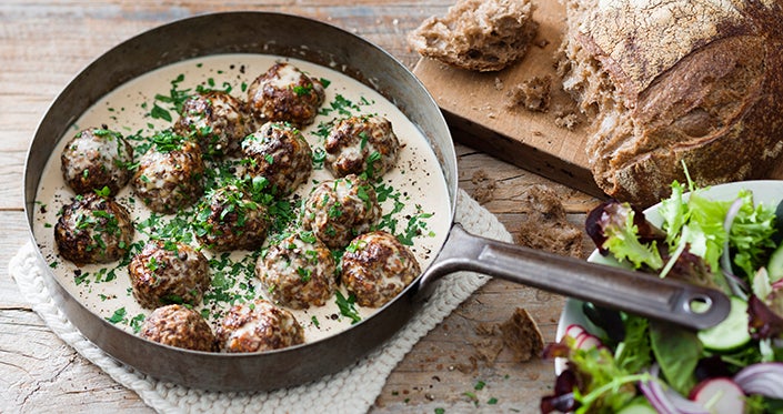 Creamy Swedish Meatballs