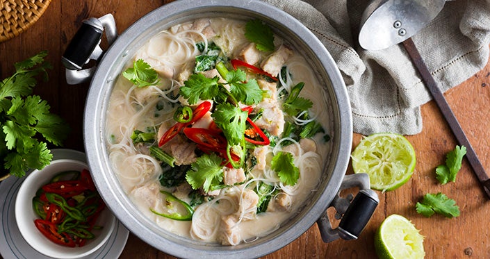 Thai Style Coconut Fish Stew