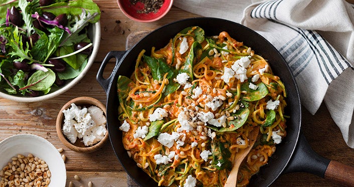 Creamy Chargrilled Capsicum Zucchetti