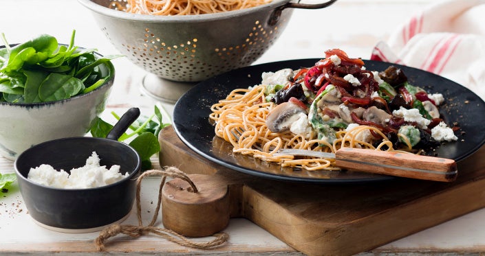Creamy Mushrooms with Caramelised Onions