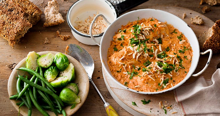 Grilled Chicken Topped With Creamy Sundried Tomato Pesto