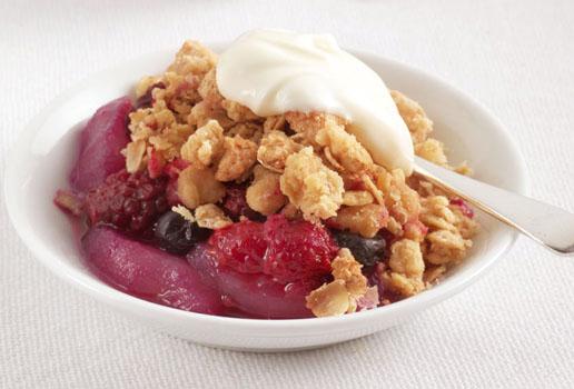 Apple Berry Crumble