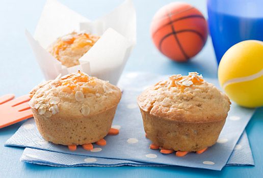Apricot and Oat Muffins