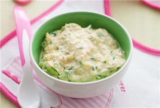 Baby Zucchini Scambled Eggs