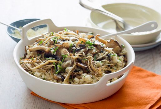Baked Mushroom Risotto