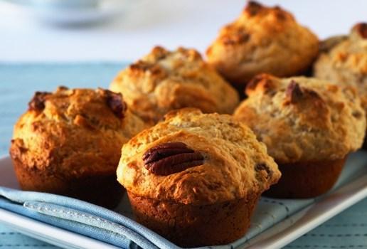Banana Pecan Muffins