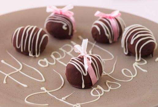 Caramel Marzipan Easter Eggs