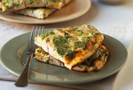 Chicken and Tarragon Omelette
