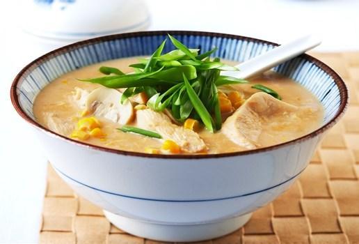 Thai Chicken and Corn Soup