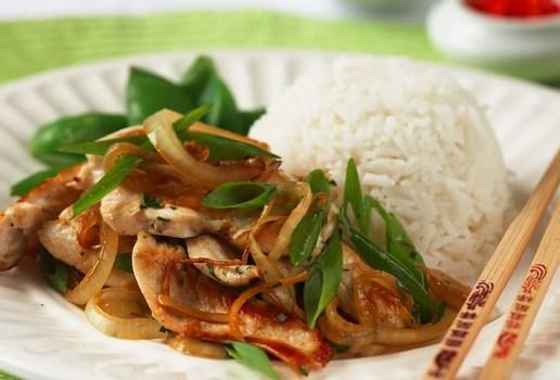 Chicken with Fresh Ginger