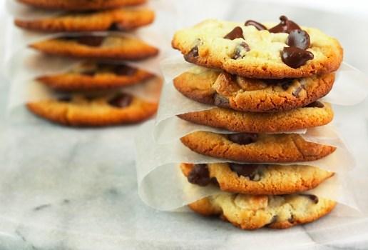 Dark and White Chocolate Chip Cookies