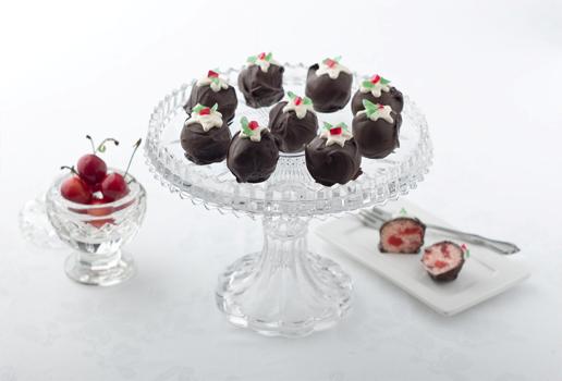 Chocolate Christmas Coconut Balls