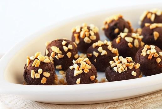 Chocolate Rum and Raisin Truffles