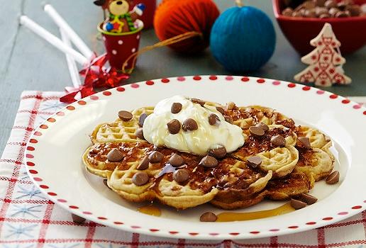 Christmas Morning Waffles