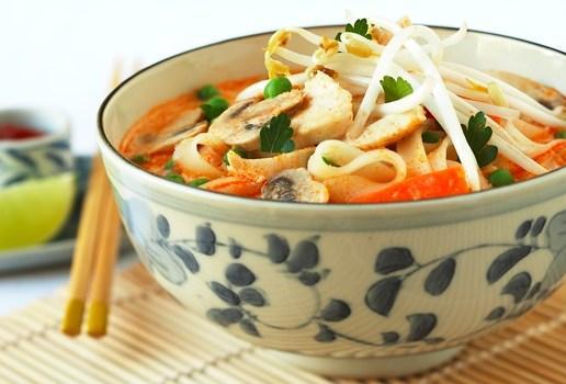 Creamy Chicken Laksa