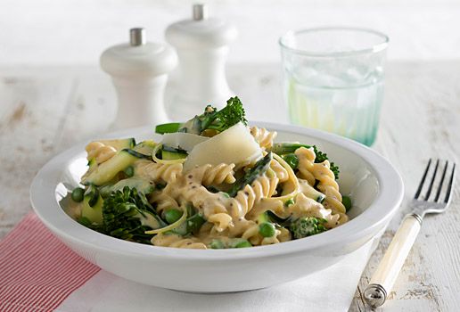 Creamy Pasta Primavera
