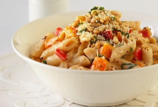 Creamy Pinenut & Pumpkin Pasta