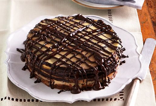 Dark Chocolate Crepe Cake