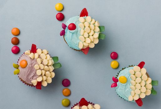 Delightful Fish Cupcakes