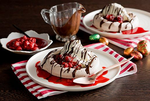 Easter Meringue Nests