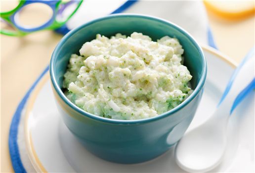 Eggy Cheesey Rice and Broccoli
