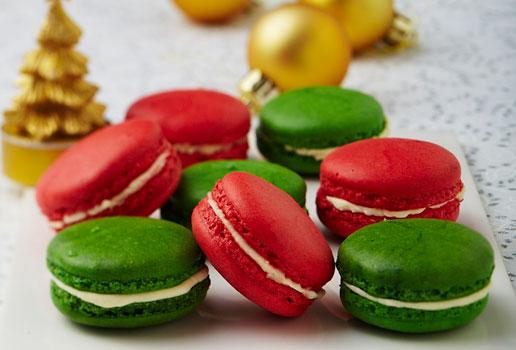 Festive Macarons