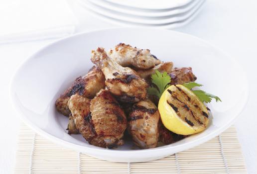 Garlic and Ginger Barbequed Chicken Nibbles
