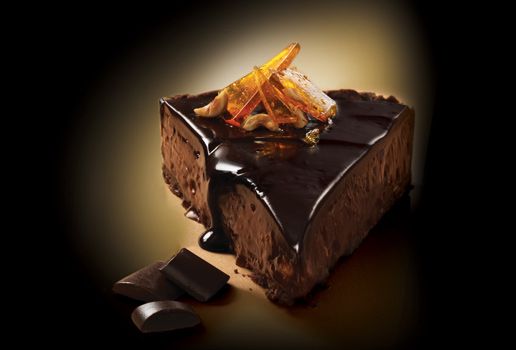 Glazed Chocolate Tart