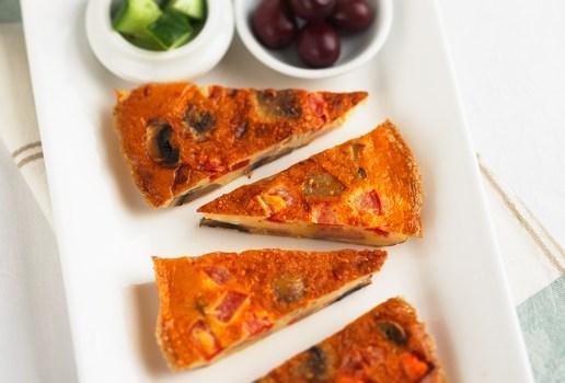 Ham and Herb Frittata