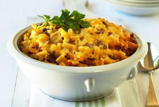 Macaroni Cheese with Ground Beef