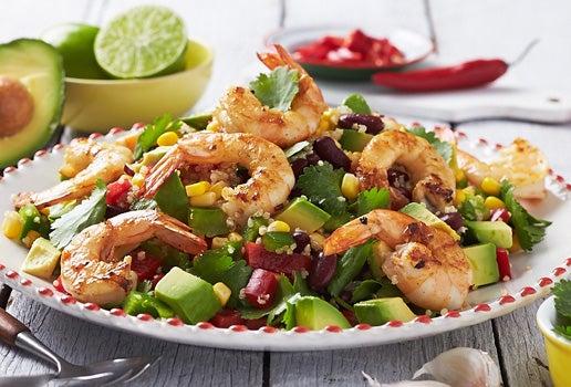 Mexican Prawn and Quinoa Salad